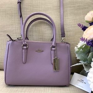 Coach Surrey Carryall Satchel Jasmine Lilac (Mini)